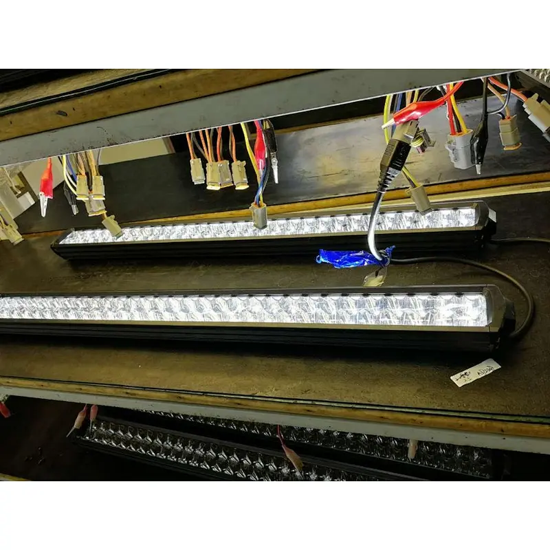 USA Designed Aurora new Screwless dual row 60watt  Super Slim Dual Row LED Light Bar