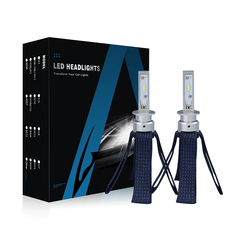 Aurora Best Seller G10J Hight brightness 6000K-6500K 12000Lm 9005 9006 H1 H7 Led Headlight H4