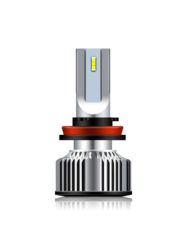 Aurora 1+1 Patent Design F2 H8 H9 H11 6500K Car Led Headlight With Decoder Fan Cooling Waterproof IP68 Auto