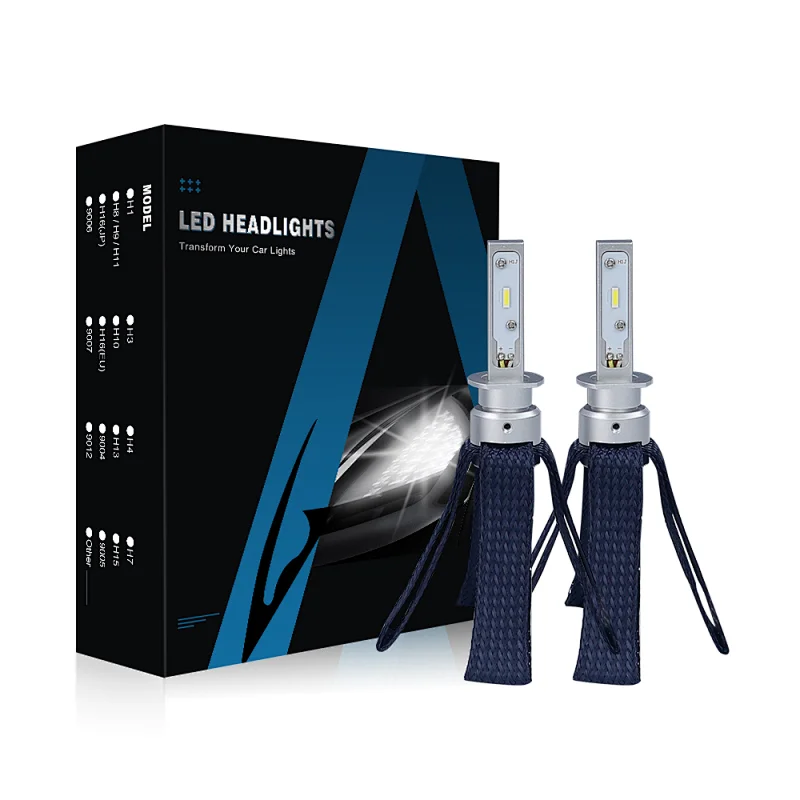 Aurora High Quality G10J 6500K Great Beam Pattern H1 Fanless nighteye Led Headlight h4