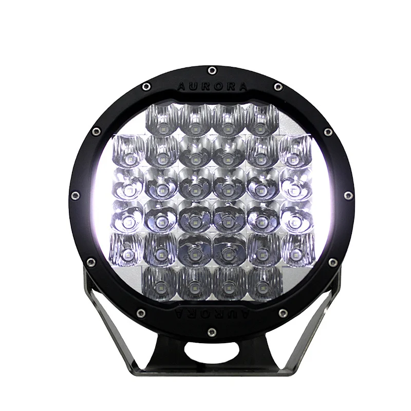 IP69K 96w led Round Driving Light Offroad SAE, E-mark Approved Round Light