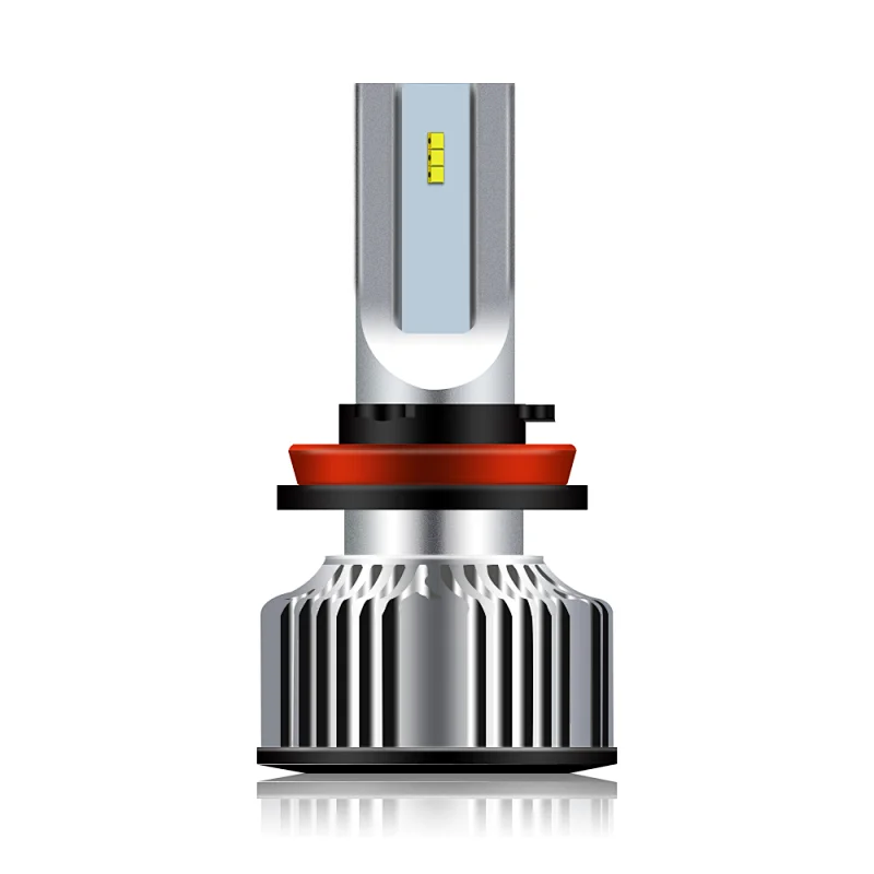 Excellent Heat dissipation Aurora Patent 1+1 Design F2 H8 H9 H11 6500K Truck Led Headlight Bulbs Kit
