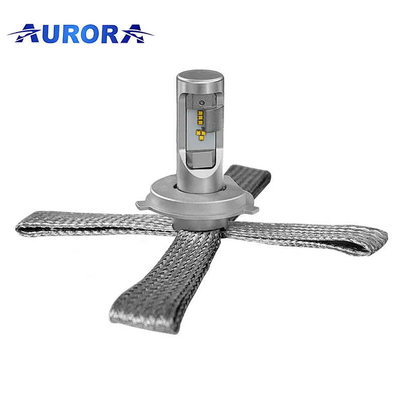 Aurora New design High power and waterproof  h4 LED headlight bulb