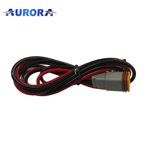 Aurora electronic equipment male and female cable wire harness