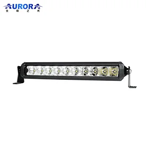 USA Designed AURORA Screwless 22 inch Super Slim No Screw Offroad Single Row  LED light bar