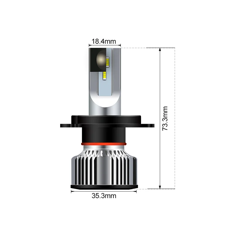 Aurora H7 LED Headlight Bulb Error Free Headlight H7 9005 9006 Car Headlight Bulbs