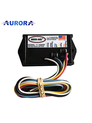 Flasher light wires Cool Aurora Small Lamp Flasher Offering 7 Patterns for motorcycle