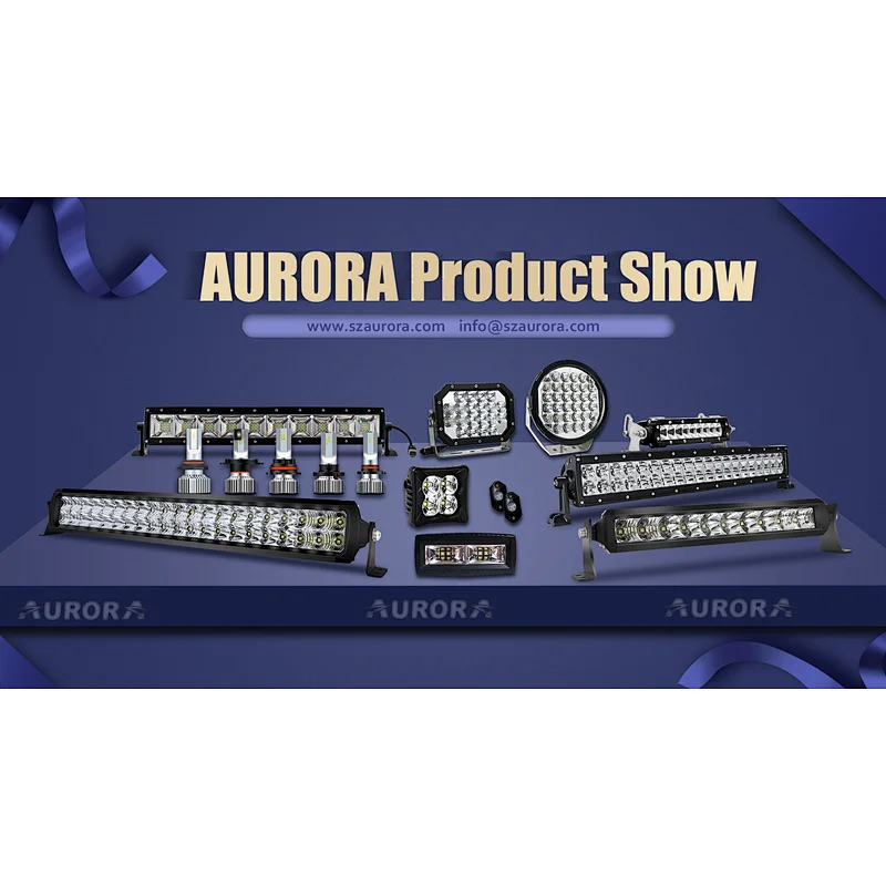 USA Designed Aurora Screwless 90w D6 30inches led flood light driving offroad light bar truck