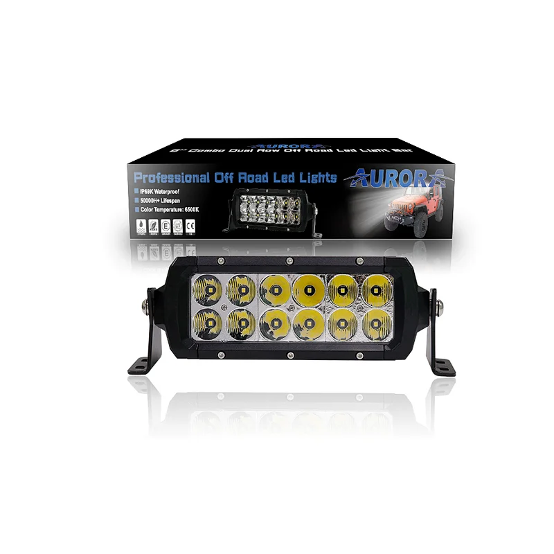 Ultra Slim LED Light Car Roof Rack Light Bar Truck Pickup