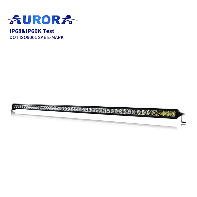 USA Designed AURORA Screwless 250W offroad 4x4 LED light bar
