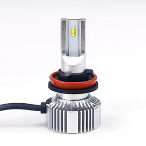 Aurora Patent 1+1 Design  led headlight Bulb V5 5200K 5700K 11000LM 32W Fanless H8 9007 9006 H7 H4 led car headlights bulb
