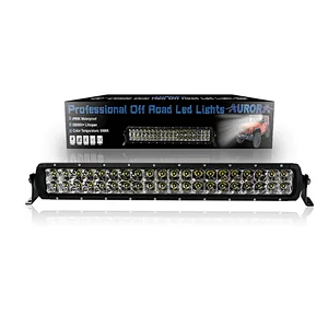 High lumen military standard Aurora  led light bar 22 inch for off road car