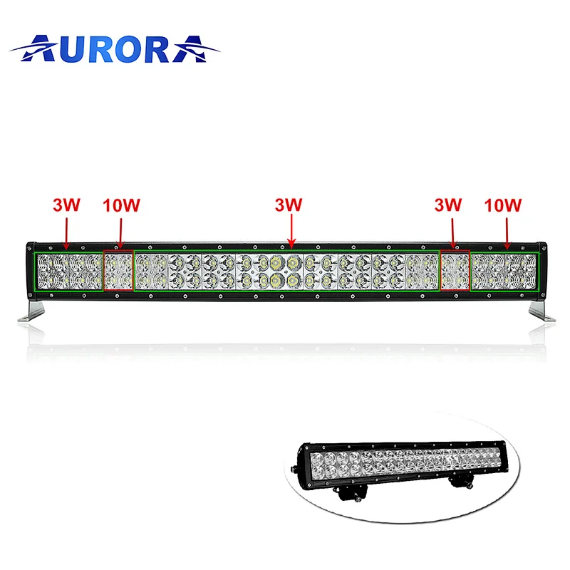 Aurora super bright 4wd 30 inch led light bar for 4x4