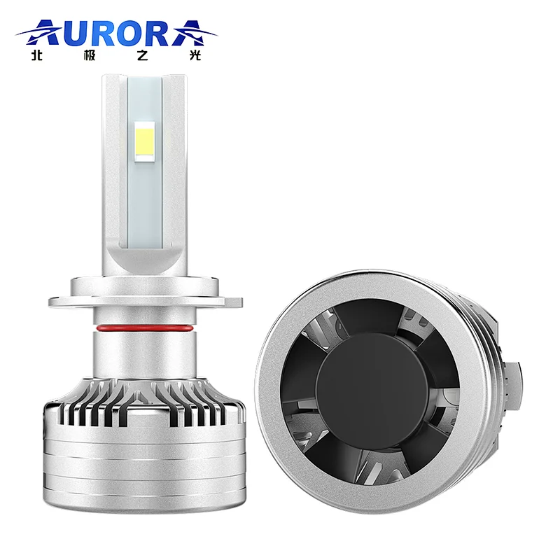 Aurora H7 High Lumens High Power Auto Headlight Led Bulbs