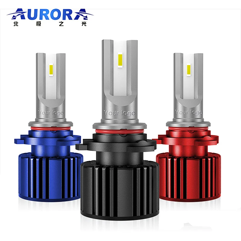 Car Accessories Auto All in One Fanless H4 H11 9006 Led Lamp Headlight Bulb