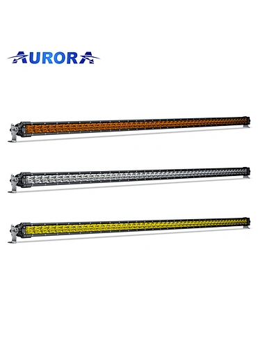 SEMA manufacturer Aurora 50inch offroad slim led light bar approved by ECE,EMC and SAE