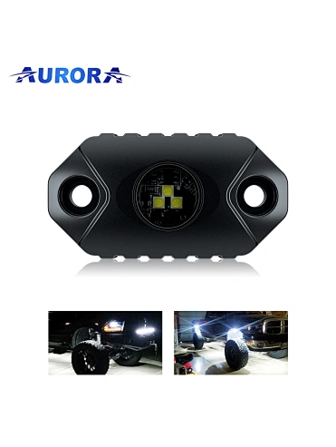 AURORA Mini White Beam LED Rock Light