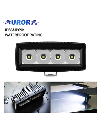 single row pod work light