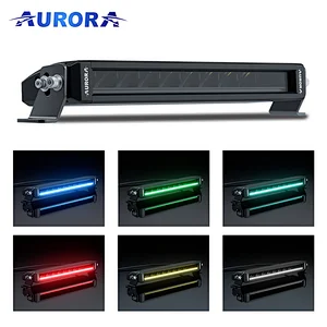 AURORA Screwless IP69K 10inch DRL RGB LED Light Bar