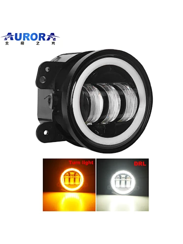 Jeep Wangler LED Fog light with DRL Turn Signal