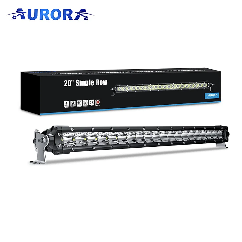 Aurora 20inch Slim LED Light bar with R112 E-mark approval