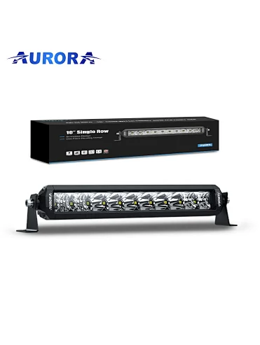 10" Single Row Screwless Light Bar