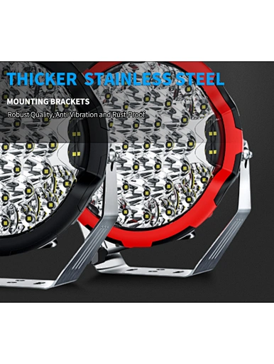 Aurora side shooter round light