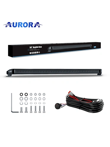 AURORA Screwless IP69K 50inch DRL RGB LED Light Bar