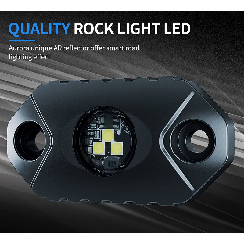 AURORA Mini White Beam LED Rock Light