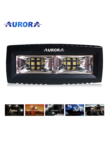 Emark IP68 IP69K 4 Inch Single Row Scene LED Light Bar