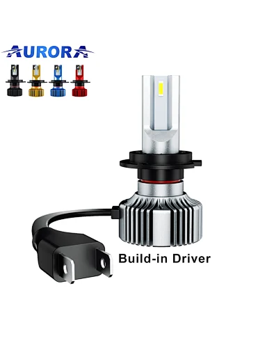 Aurora 1+1 Patented Design Auto Headlights H7 Car Led Headlight H11 9005 9006 9004 9007