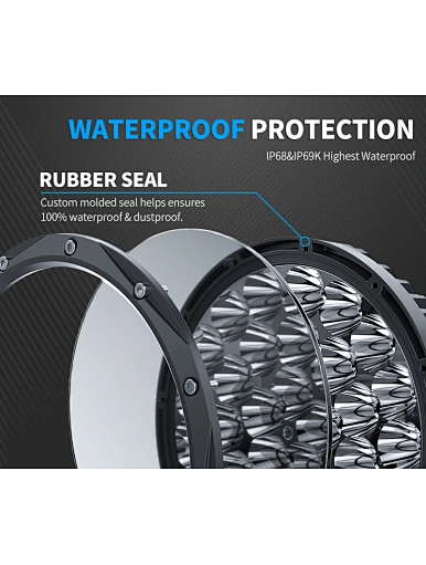 Aurora side shooter round light