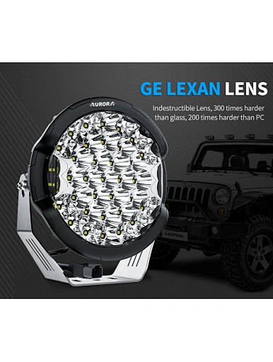 Aurora side shooter round light