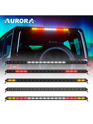 Aurora patented 30 inch Signal Warning car Light offroad Led Light Bar Emergency Safety Turn Signal tail light