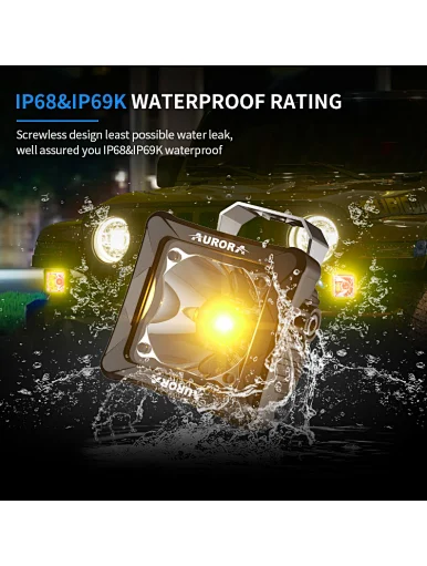 Square LED Work Light for off-road