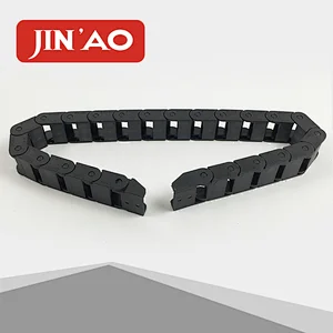 Small CNC Nylon Line Engineering Plastic Cable Drag Chain