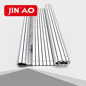 aluminium curtain apron cover for guide protection