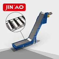 High effectively belt plate scraped conveyors chip conveyor