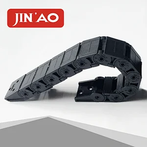 Pa66 economy high speed nylon small cable drag chains
