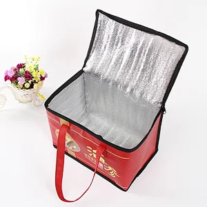 High quality Performance Square Wine Insulated Pp Non Woven Cooler Bag