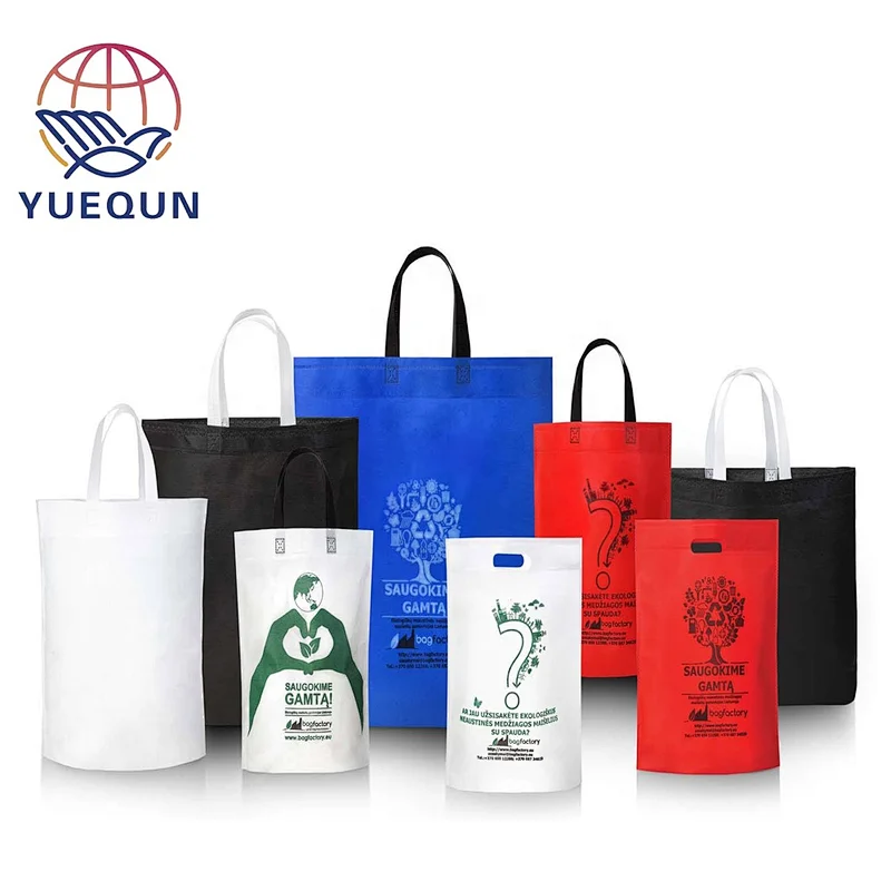 New design colorful nonwoven bag use laminated spunbond fabric material