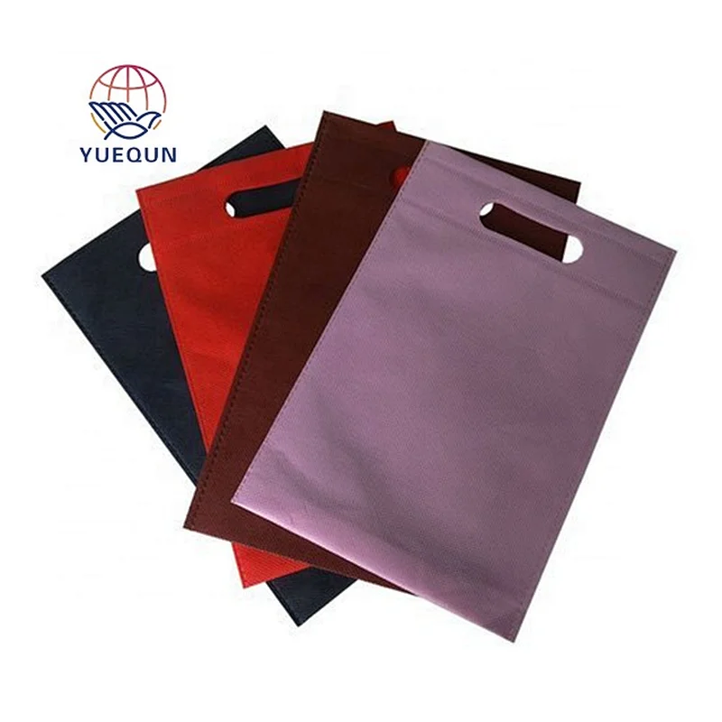 Popular High Quality Wholesale Luxury Color Printing Die-Cut Non woven Bag