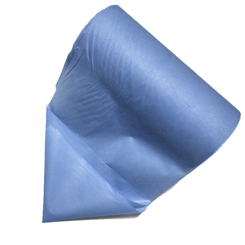 50%viscose 50%polyester white spunlace non woven fabric