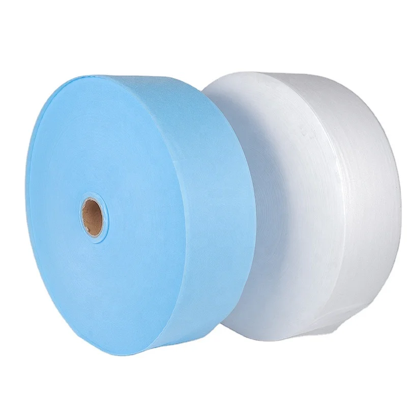 High Quality Medical SS 100% Polypropylene Spunbond Non Woven Fabric Rolls Medical Disposable