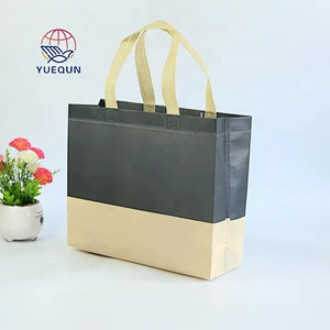 Promotional gift laminated pp non woven fabric carry bag