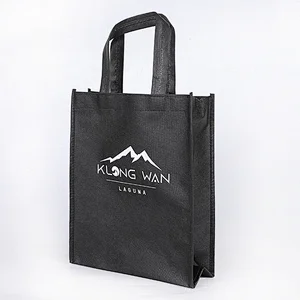 custom eco-friendly durable promotional supermarket shopping bags with print Logo