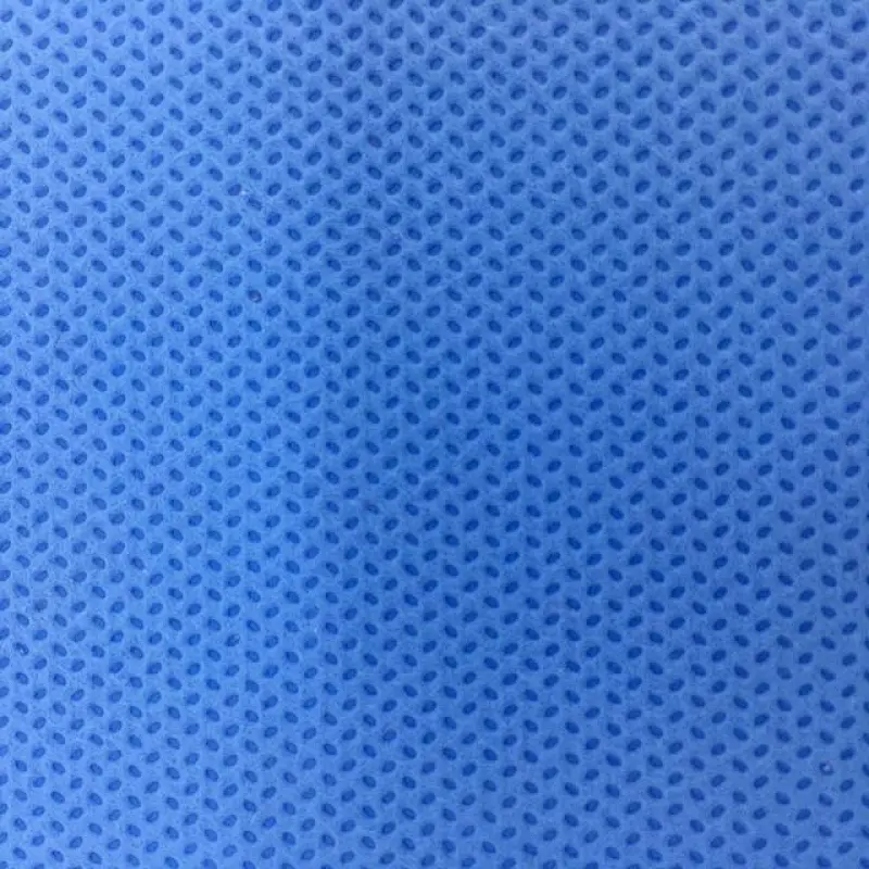 shoe covering material blue 25gsm spunbond nonwoven fabric roll