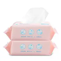 Private Label Anti bacterial Flushable Organic Baby wet wipes