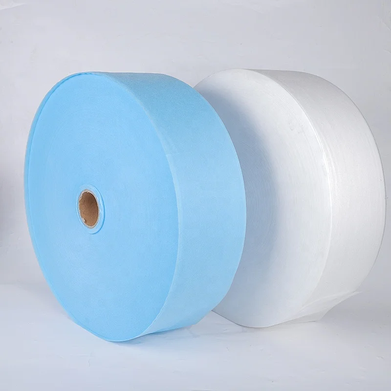 polypropylene 30 grams blue  nonwoven material for mask