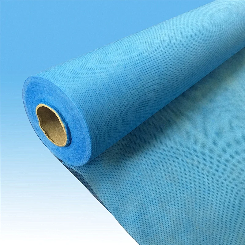 Cross lapping spunlace non woven fabric for wet tissue facial masks cosmetic pads 70% viscose 30% polyester